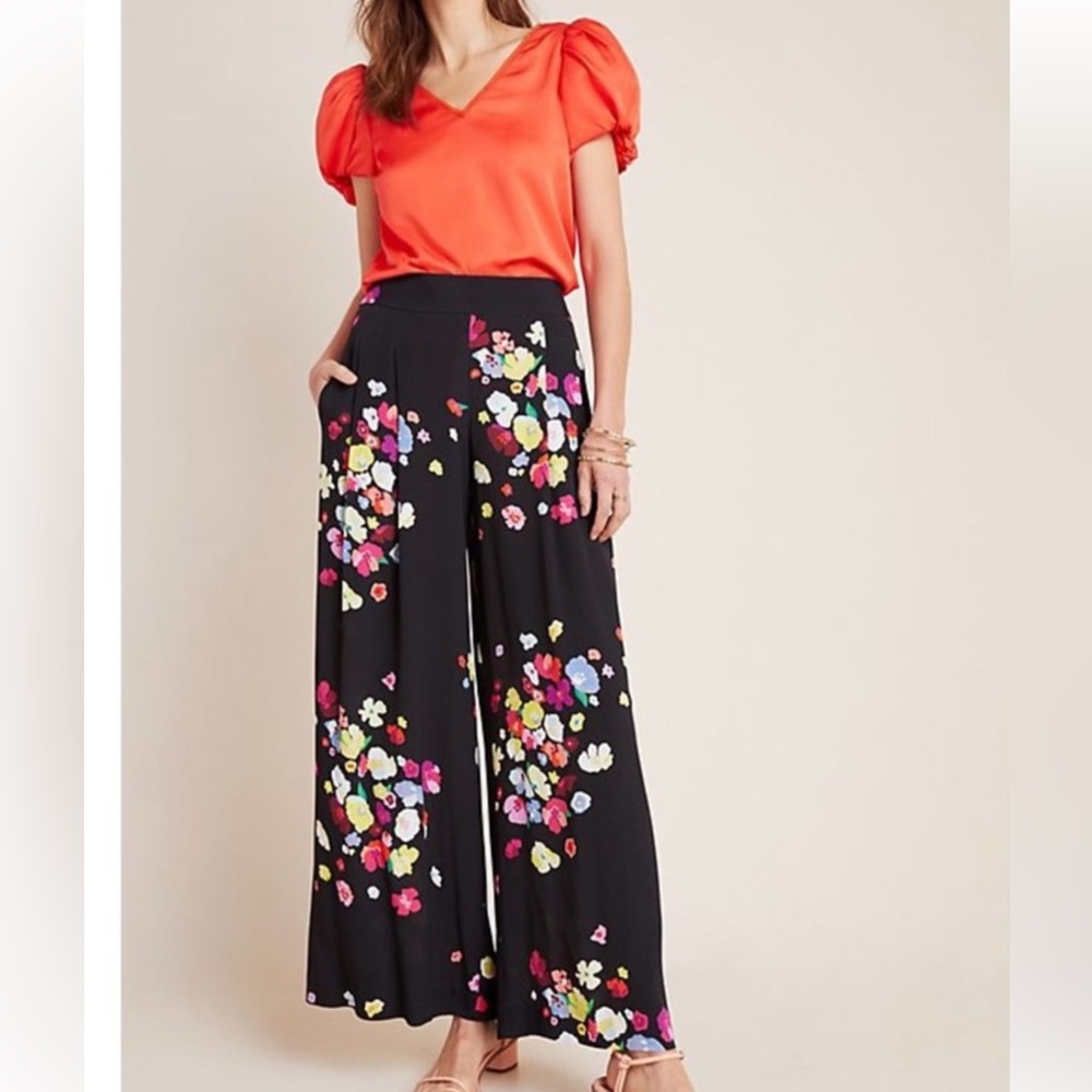 Anthropologie x Delpozo Pants | Size 4 | Floral